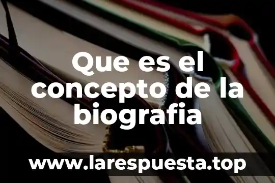 Para que es el gradiente concepto 4 Que es el concepto de la biografia