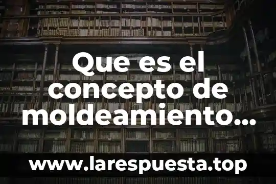 Que es el concepto de moldeamiento y pensamiento divergente