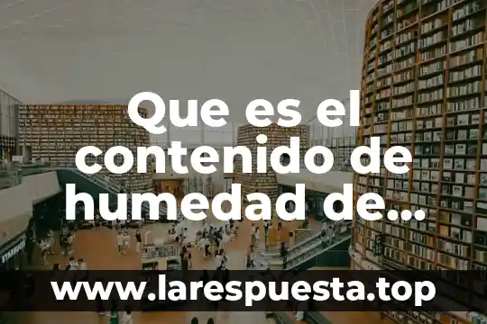 Que es sintesis en un texto de argumentacion 8 Que es el contenido de humedad de los alimentos