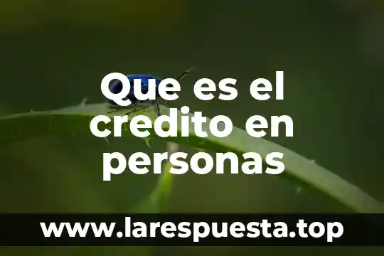 Que es el vertigo en personas ipertensas 7 Que es el credito en personas