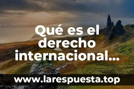 Que es un proceso privado 3 Qu茅 es el derecho internacional privado guatemalteco