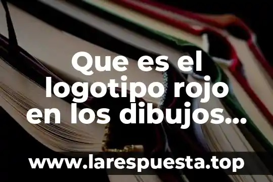 Que es el logotipo rojo en los dibujos zen