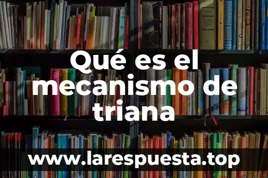 Qué es el mecanismo de triana