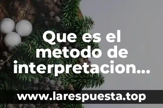 Que es la interpretacion estricta de la ley fiscal 6 Que es el metodo de interpretacion exegetico