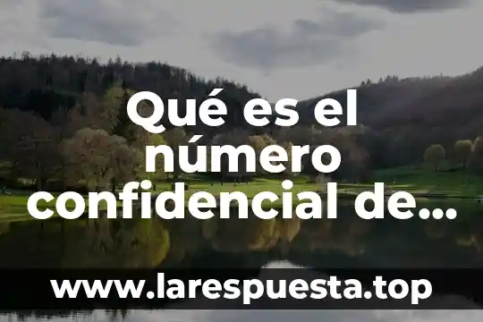 Qué es el número confidencial de tarjeta Citibanamex