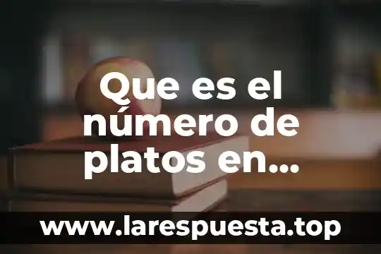Que es el número de platos en cromatografia