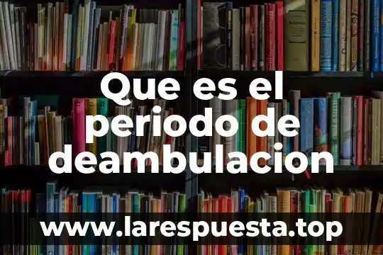 Que es el periodo prehispanico en colombia 8 Que es el periodo de deambulacion