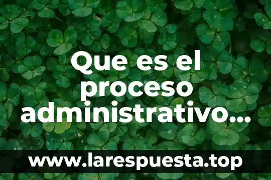 Que es la mejora de productos 8 Que es el proceso administrativo tecnico y de mejora continua