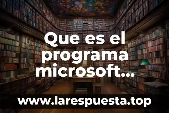 Que es el programa del bloc de notas 5 Que es el programa microsoft office access