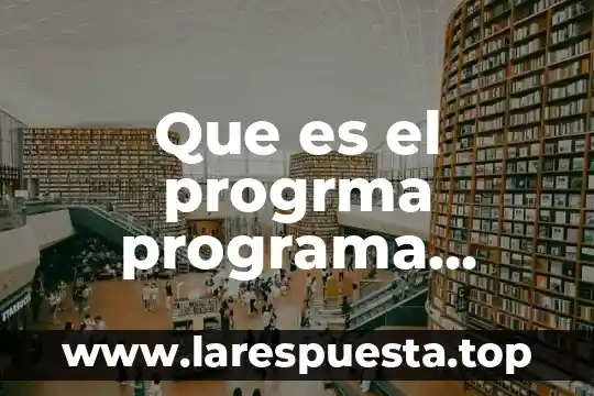 Que es el progrma programa producción para el bienestar