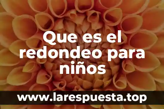 Que es la honestidad para los niños 7 Que es el redondeo para niños