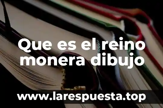 Que es el reino monera dibujo