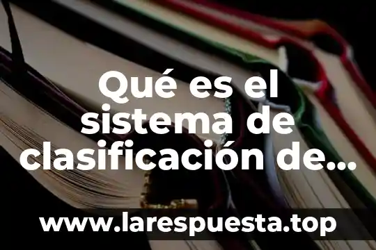 Qué es el sistema de clasificación de Woese