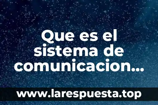 Que es el sistema de comunicacion de un alumno sordo