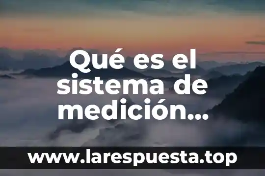 Qué es un instrumento de medición en marketing 5 Qué es el sistema de medición nacional