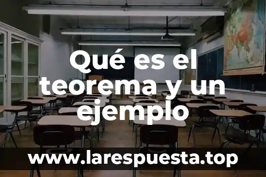 Que es un dinamómetro ejemplo 8 Qué es el teorema y un ejemplo