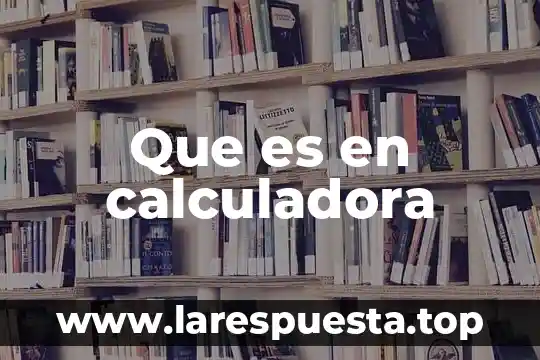 Que es la calculadora virtual de windows 8 Que es en calculadora
