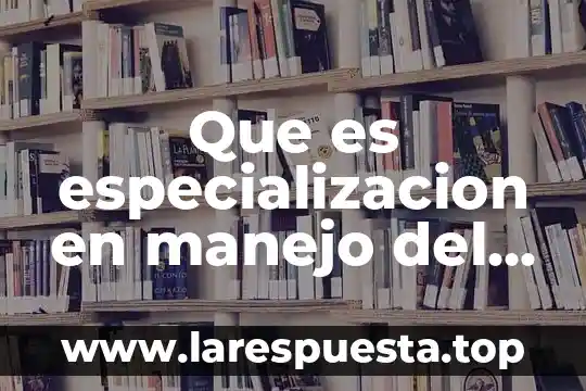 Manejo del proceso administrativo que es 3 Que es especializacion en manejo del proceso administrativo