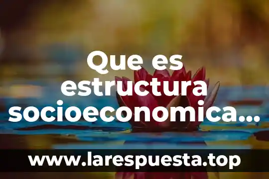 Que es superestructura en estructura socioeconomica 8 Que es estructura socioeconomica de mexico y chiapas