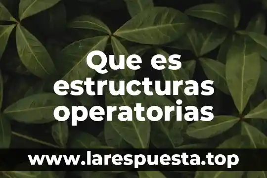 Que es la densidad de estructuras oseas disminuidas 5 Que es estructuras operatorias
