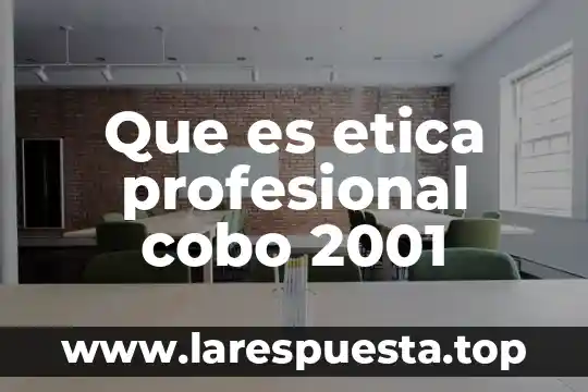 Que es la diferencia entre etica y moral 5 Que es etica profesional cobo 2001