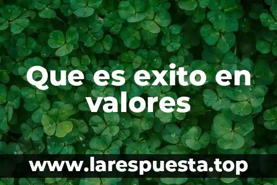 Liquidez de los valores que es 6 Que es exito en valores