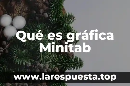 Qué es gráfica Minitab
