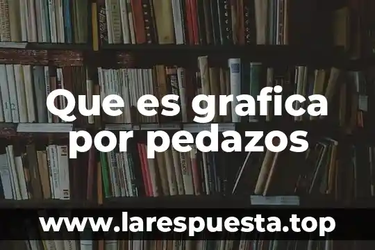 Que es grafica por pedazos