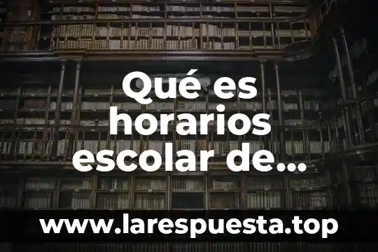 Que es la practica educativa segun van manem 6 Qué es horarios escolar de teoría y práctica