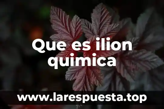 Que es aso4 en quimica 7 Que es ilion quimica