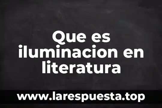 Que es el control y regulacion de la iluminación domotica 5 Que es iluminacion en literatura