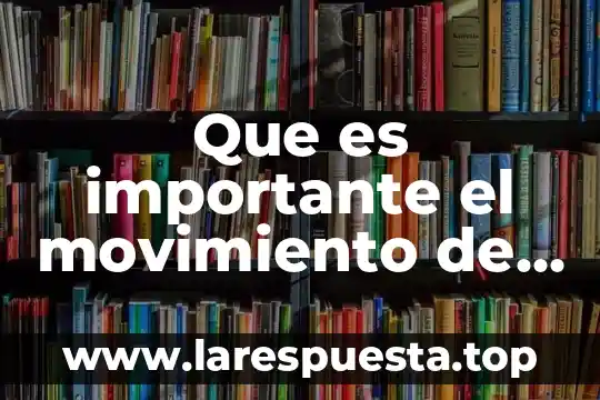 Que es importante el movimiento de rotacion para la humanidad