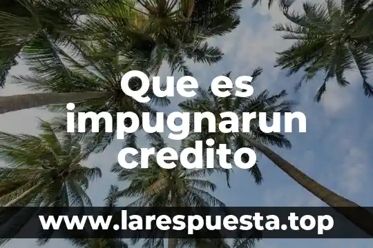 Qué es el crédito joven inadem 3 Que es impugnarun credito