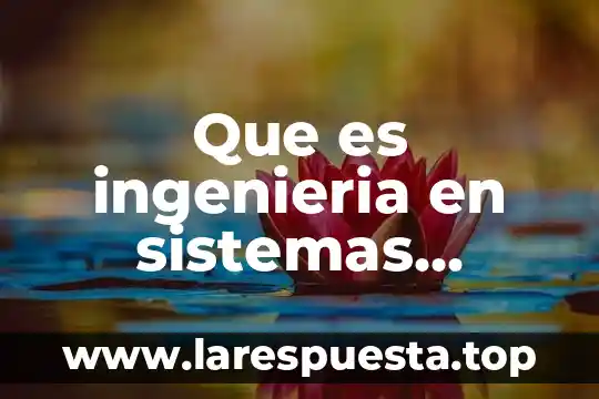 Que es la carrera de ingeniero en sistemas computacionales 5 Que es ingenieria en sistemas computacionales gratis