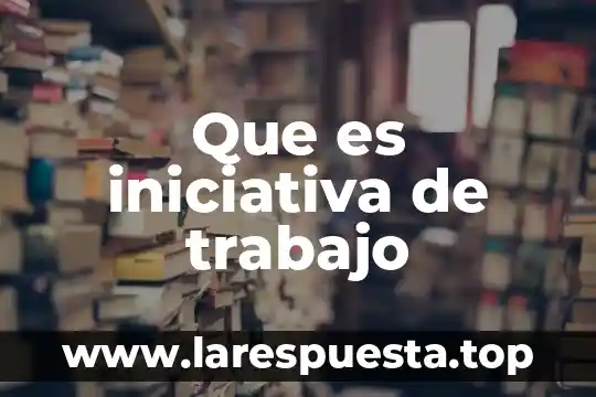 Que es iniciativa segun fayol 5 Que es iniciativa de trabajo