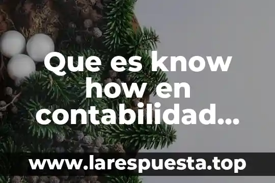 Canción que es pra música y dice how yeah 4 Que es know how en contabilidad ejemplos