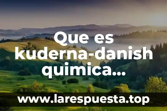 Que es geometria analitica personas que estudiaron 3 Que es kuderna-danish quimica analitica
