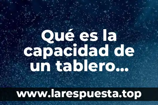 Que es un campo electrico y magnetico 3 Qué es la capacidad de un tablero eléctrico