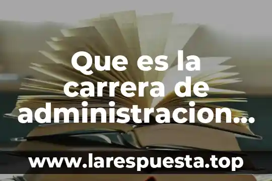 Que es maquinaria y equipamiento para proyectos innovadores empresariales 4 Que es la carrera de administracion de proyectos