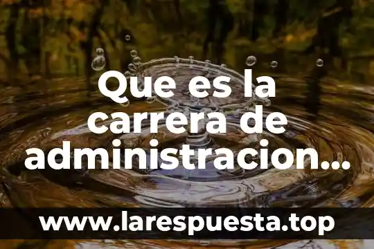 Que es el desarrollo de carrera en recursos humanos 4 Que es la carrera de administracion de recursos humanos