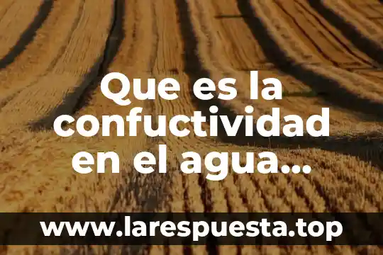 Que es un agua residual gris 8 Que es la confuctividad en el agua residual