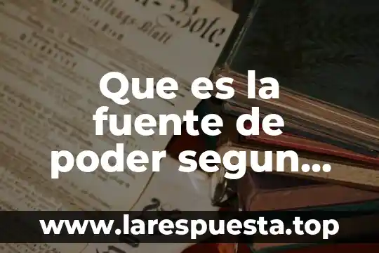 Que es la fuente de poder segun informatica