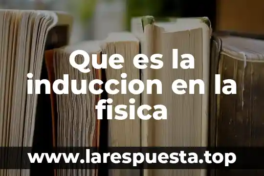Que es la induccion a la seguridad industrial 4 Que es la induccion en la fisica