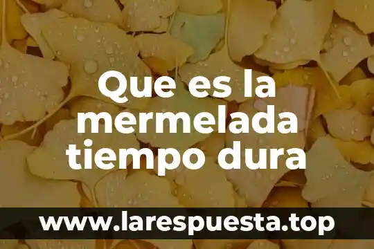 Que es una preafilacion al imss y cuanto tiempo dura 5 Que es la mermelada tiempo dura