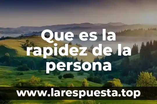 Que es la persona potencial en un aborto 3 Que es la rapidez de la persona