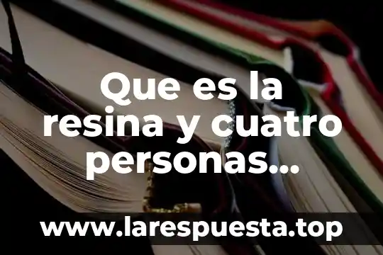 Que es el vertigo en personas ipertensas 3 Que es la resina y cuatro personas resistentes