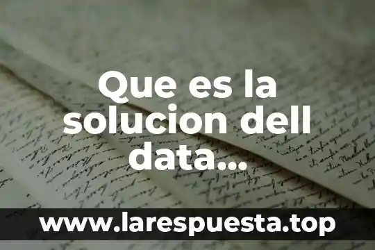 Que es la solucion dell data protection encryption