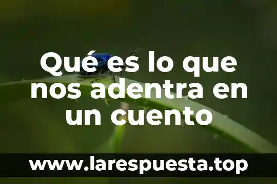 Que es y para que nos sirve la onu 8 Qué es lo que nos adentra en un cuento