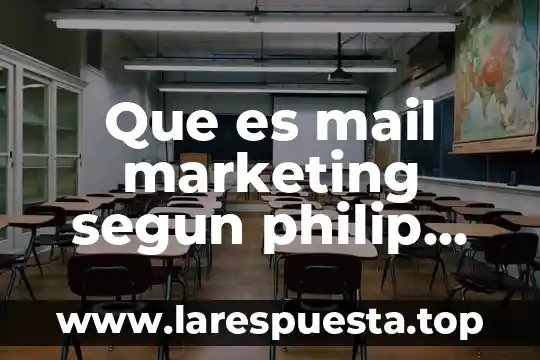 Ebook marketing que es 6 Que es mail marketing segun philip kotler