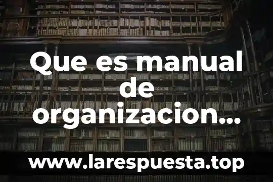 Que es sistema operativo para estaciones de trabajo 3 Que es manual de organizacion profesional de trabajo social